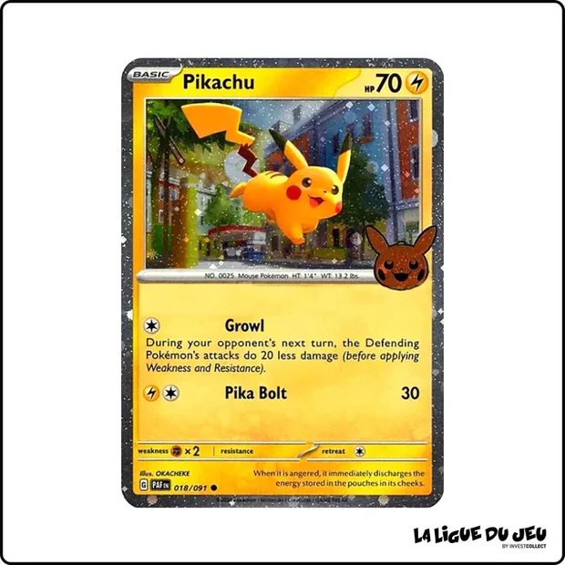 Commune - Pokemon - Destinées de Paldea - Pikachu 18/91