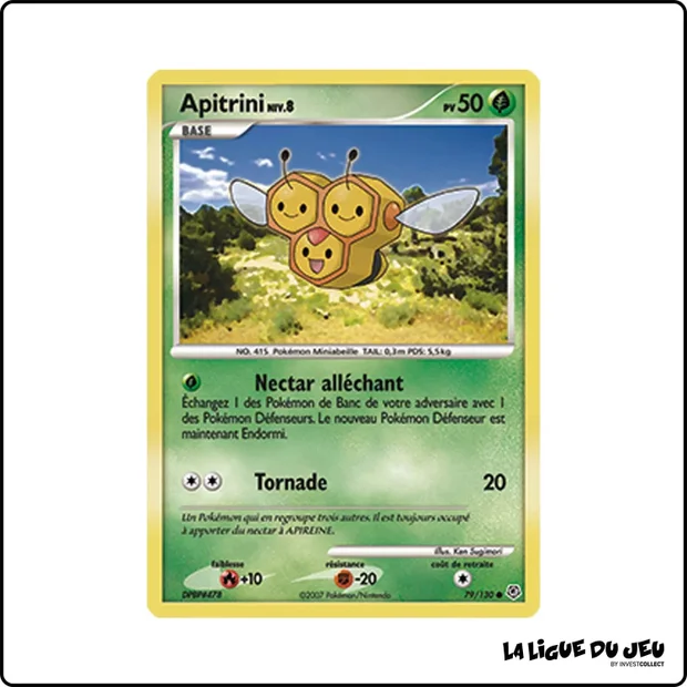 Commune - Pokemon - Diamant & Perle de Base - Apitrini 79/130