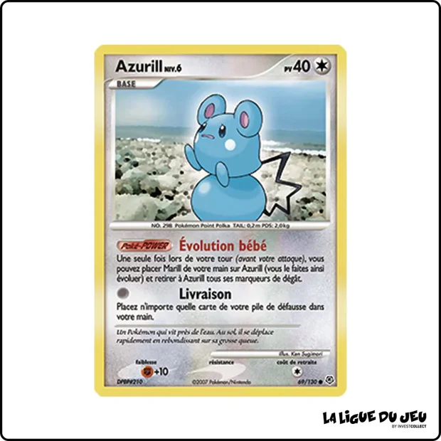 Commune - Pokemon - Diamant & Perle de Base - Azurill 69/130
