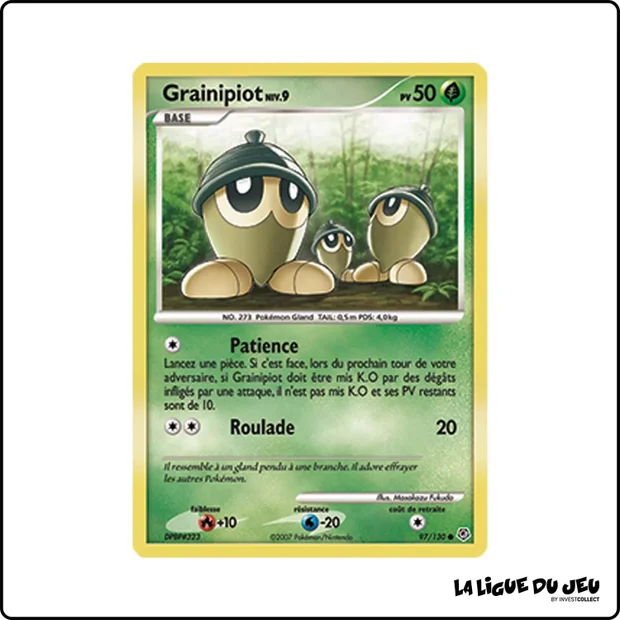 Commune - Pokemon - Diamant & Perle de Base - Grainipiot 97/130