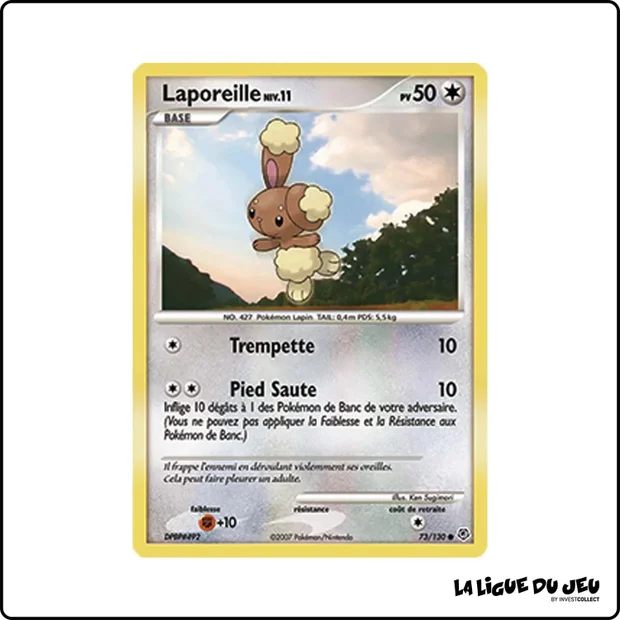 Commune - Pokemon - Diamant & Perle de Base - Laporeille 73/130