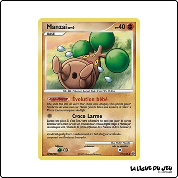 Commune - Pokemon - Diamant & Perle de Base - Manzaï 71/130