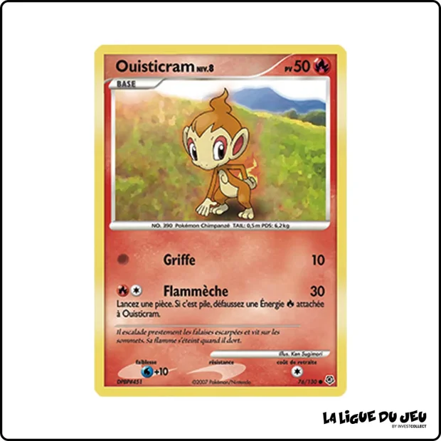 Commune - Pokemon - Diamant & Perle de Base - Ouisticram 76/130