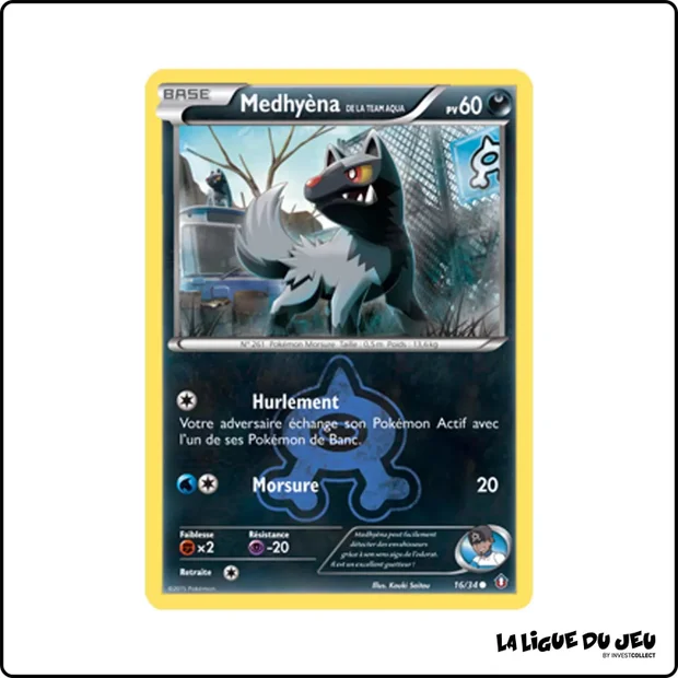 Commune - Pokemon - Double Danger - Medhyèna de la Team Aqua 16/34