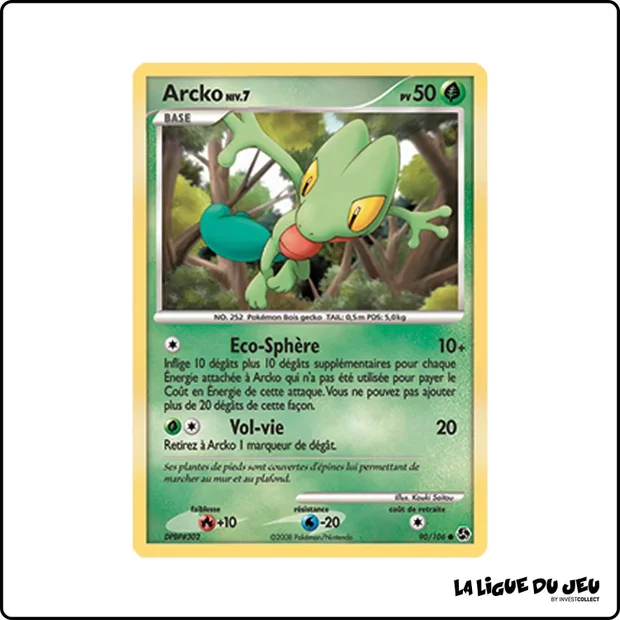 Commune - Pokemon - Duels au Sommet - Arcko 90/106