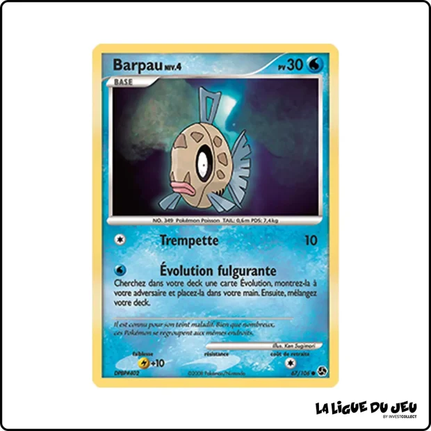 Commune - Pokemon - Duels au Sommet - Barpau 67/106