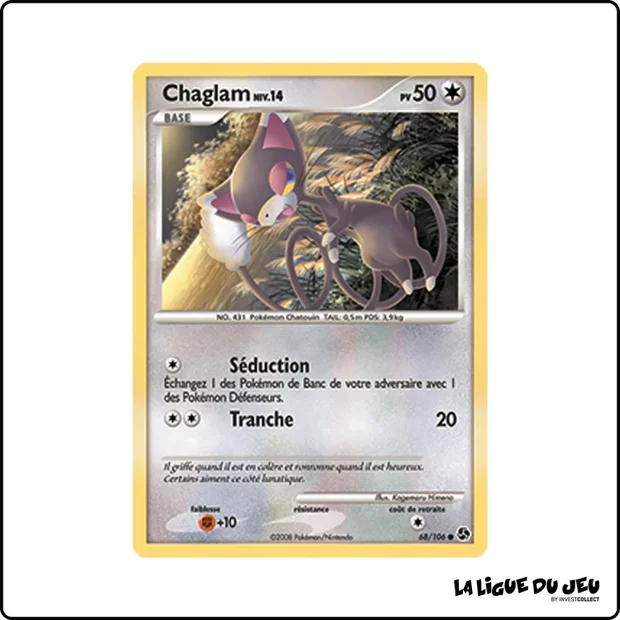 Commune - Pokemon - Duels au Sommet - Chaglam 68/106