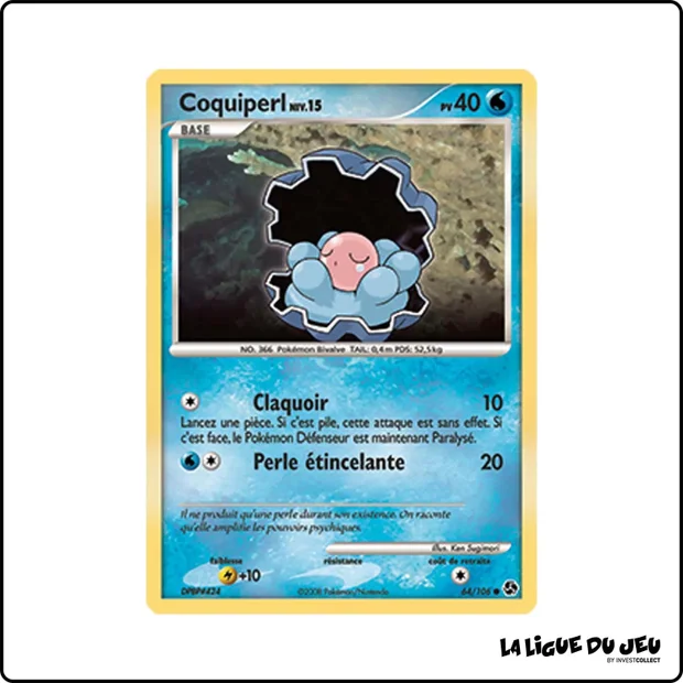 Commune - Pokemon - Duels au Sommet - Coquiperl 64/106