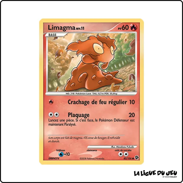 Commune - Pokemon - Duels au Sommet - Limagma 83/106