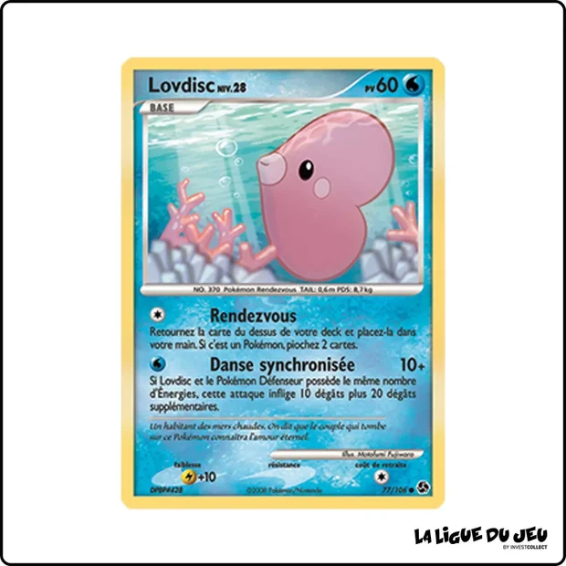 Commune - Pokemon - Duels au Sommet - Lovdisc 77/106