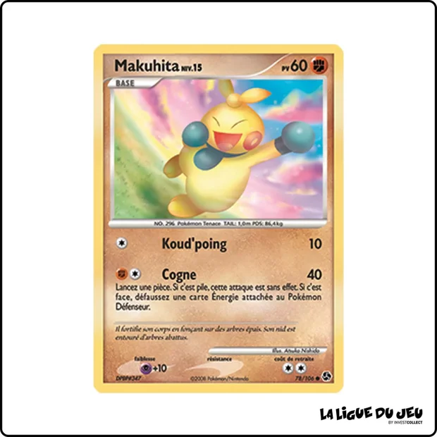 Commune - Pokemon - Duels au Sommet - Makuhita 78/106