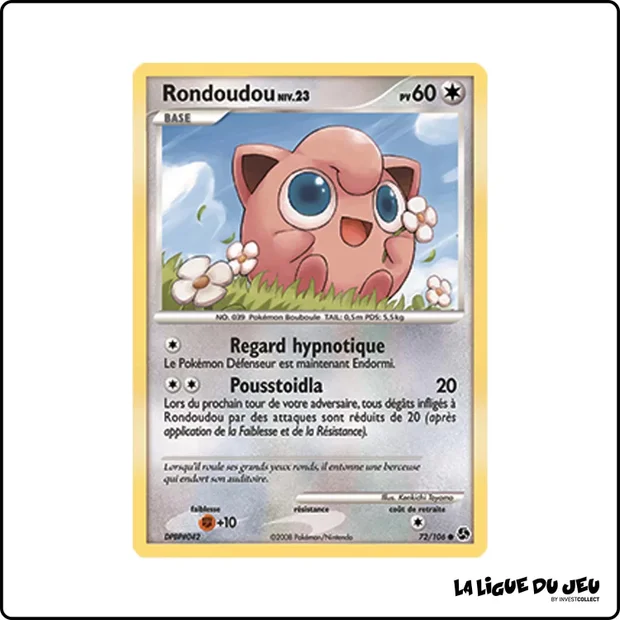 Commune - Pokemon - Duels au Sommet - Rondoudou 72/106