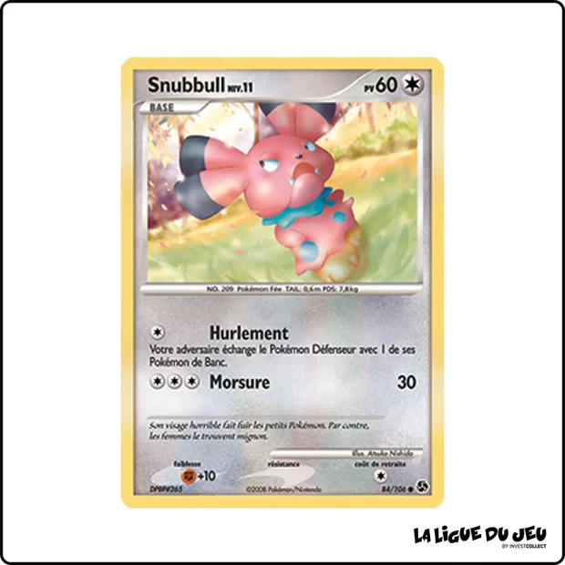 Commune - Pokemon - Duels au Sommet - Snubbull 84/106