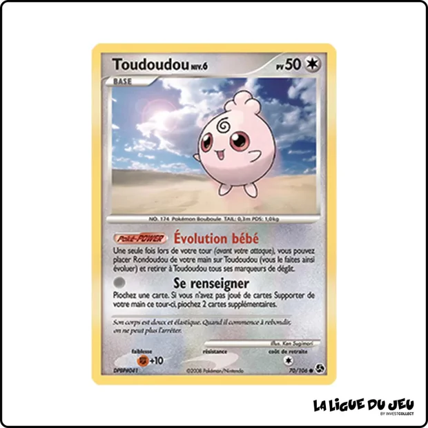 Commune - Pokemon - Duels au Sommet - Toudoudou 70/106