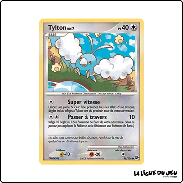 Commune - Pokemon - Duels au Sommet - Tylton 86/106