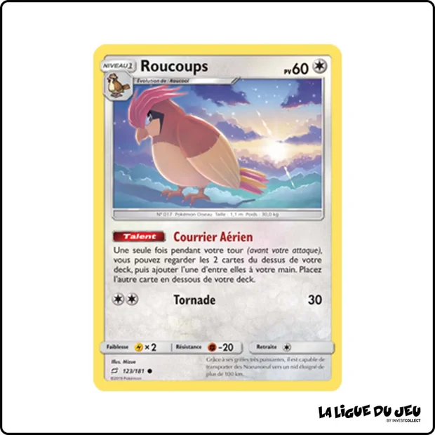 Commune - Pokemon - Duo de Choc - Roucoups 123/181