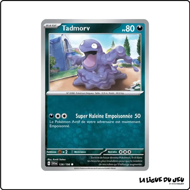 Commune - Pokemon - Écarlate et Violet de Base - Tadmorv 126/198