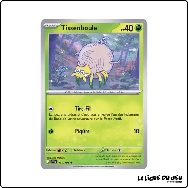 Commune - Pokemon - Écarlate et Violet de Base - Tissenboule 16/198