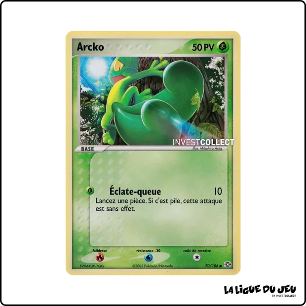 Commune - Pokemon - Émeraude - Arcko 70/106