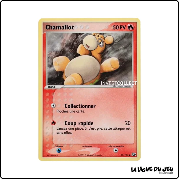 Commune - Pokemon - Émeraude - Chamallot 57/106