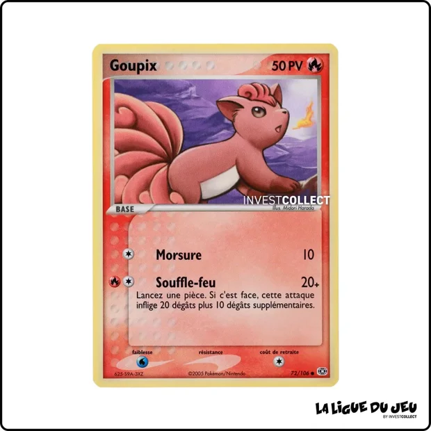 Commune - Pokemon - Émeraude - Goupix 72/106