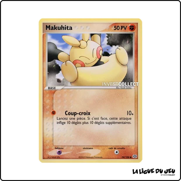 Commune - Pokemon - Émeraude - Makuhita 54/106