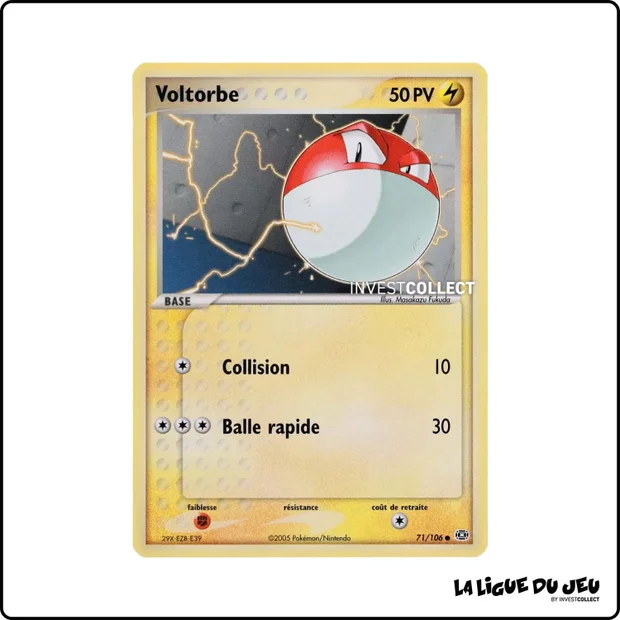 Commune - Pokemon - Émeraude - Voltorbe 71/106