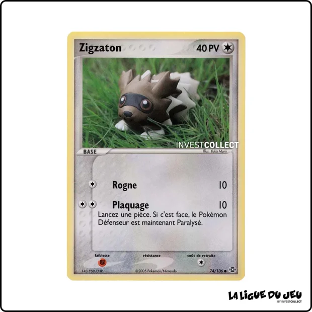 Commune - Pokemon - Émeraude - Zigzaton 74/106