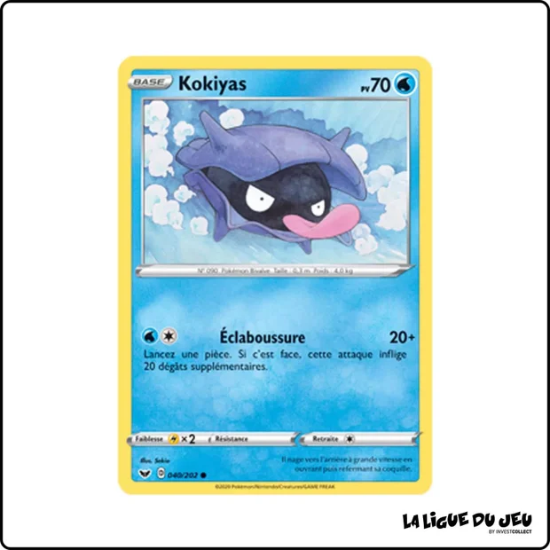 Commune - Pokemon - Épée et Bouclier de Base - Kokiyas 40/202