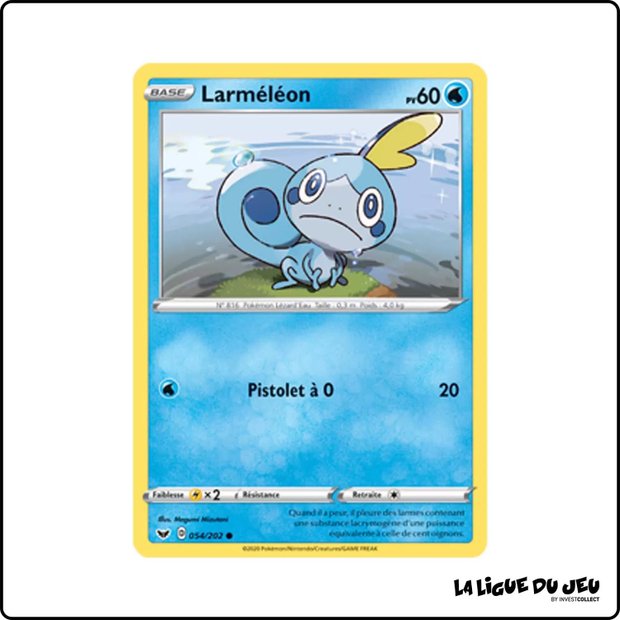 Commune - Pokemon - Épée et Bouclier de Base - Larméléon 54/202