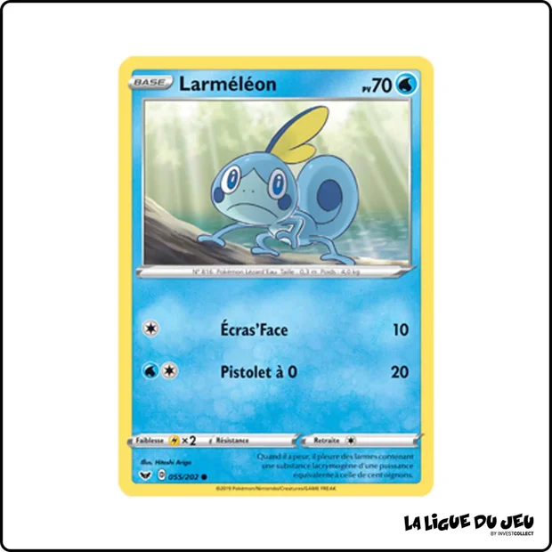 Commune - Pokemon - Épée et Bouclier de Base - Larméléon 55/202