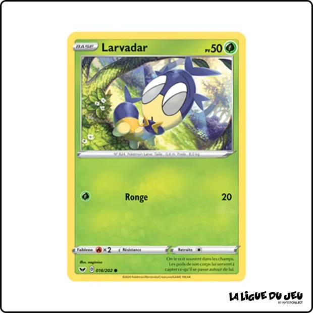 Commune - Pokemon - Épée et Bouclier de Base - Larvadar 16/202