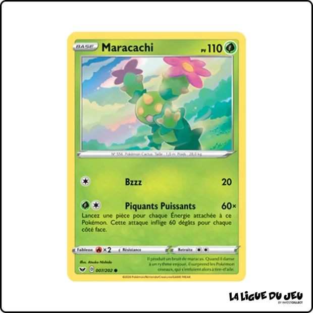 Commune - Pokemon - Épée et Bouclier de Base - Maracachi 7/202