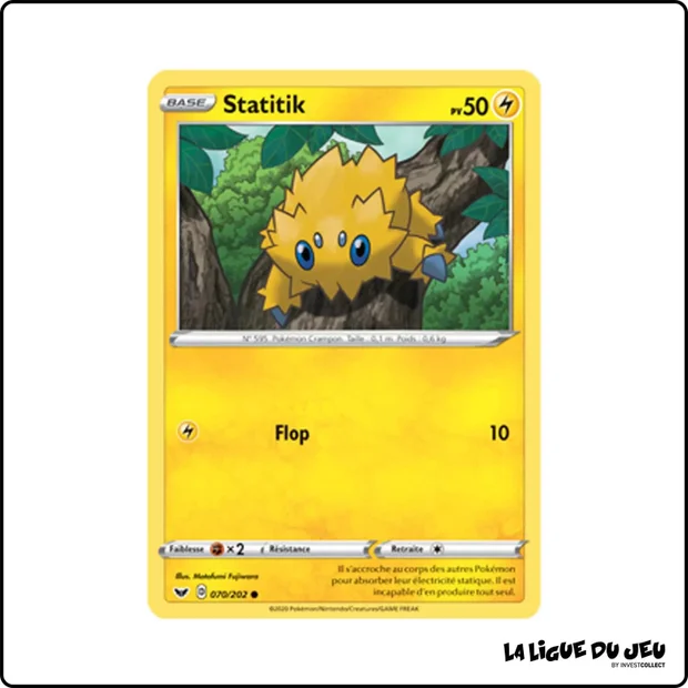 Commune - Pokemon - Épée et Bouclier de Base - Statitik 70/202