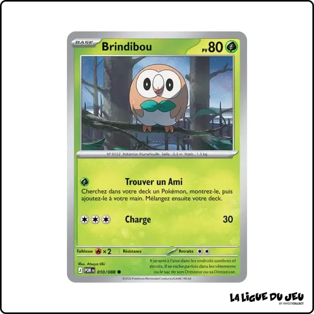 Commune - Pokemon - Équilibre Parfait - Brindibou 10/88