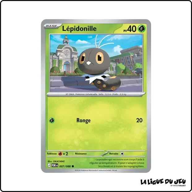 Commune - Pokemon - Équilibre Parfait - Lépidonille 7/88