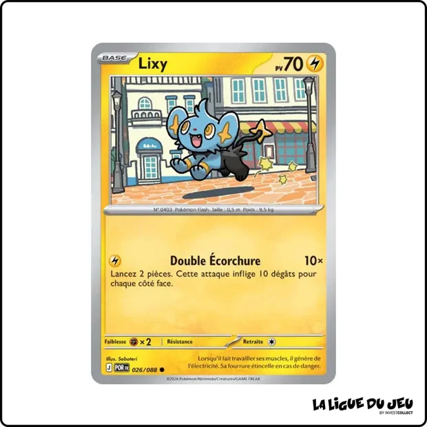 Commune - Pokemon - Équilibre Parfait - Lixy 26/88