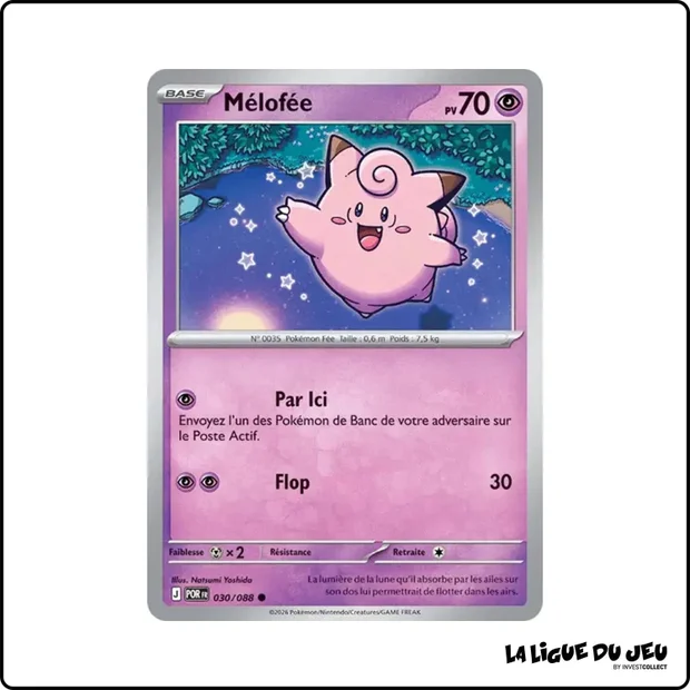 Commune - Pokemon - Équilibre Parfait - Mélofée 30/88
