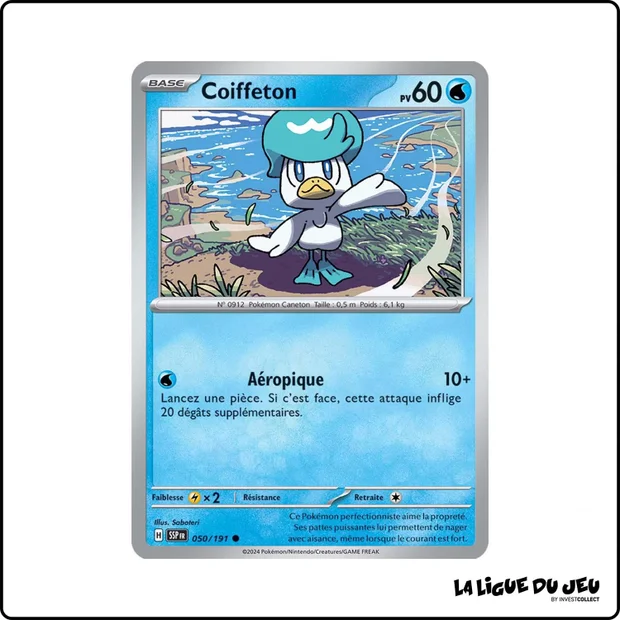 Commune - Pokemon - Étincelles Déferlantes - Coiffeton 50/191