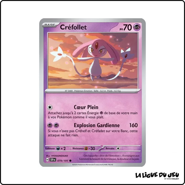 Commune - Pokemon - Étincelles Déferlantes - Crefollet 79/191