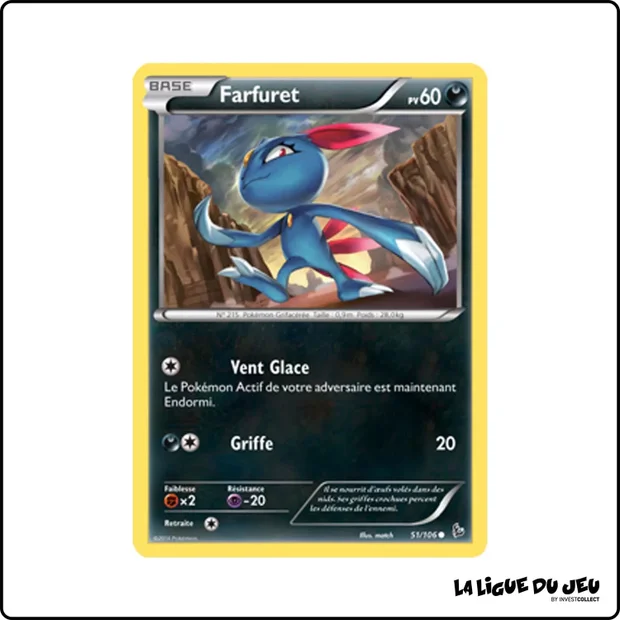 Commune - Pokemon - Étincelles - Farfuret 51/106