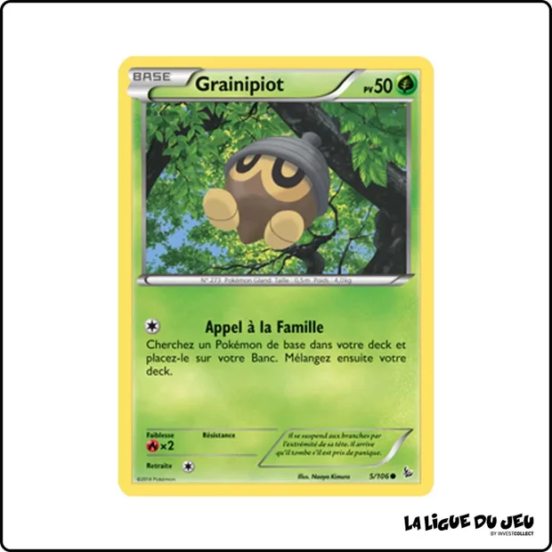 Commune - Pokemon - Étincelles - Grainipiot 5/106