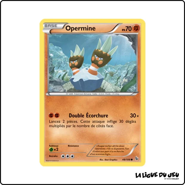Commune - Pokemon - Étincelles - Opermine 48/106