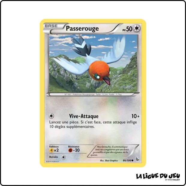 Commune - Pokemon - Étincelles - Passerouge 86/106