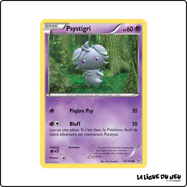 Commune - Pokemon - Étincelles - Psystigri 42/106