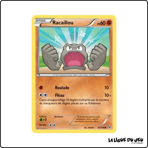 Commune - Pokemon - Étincelles - Racaillou 45/106