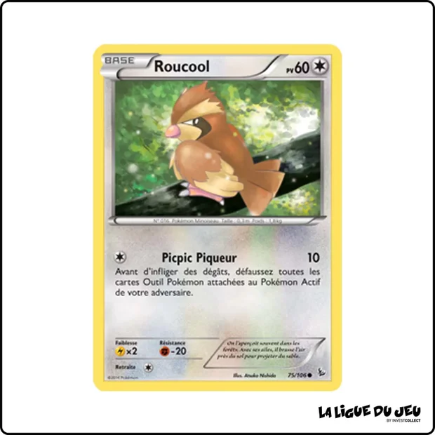 Commune - Pokemon - Étincelles - Roucool 75/106