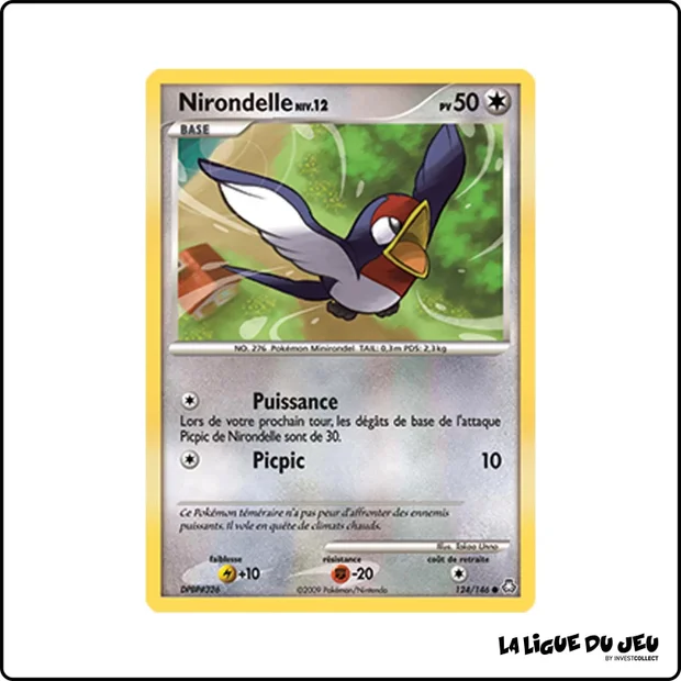 Commune - Pokemon - Éveil des Légendes - Nirondelle 124/146