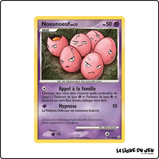 Commune - Pokemon - Éveil des Légendes - Noeunoeuf 93/146