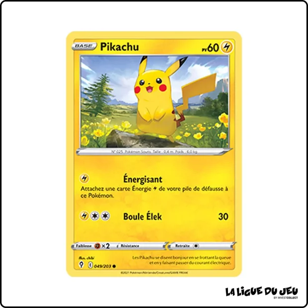 Commune - Pokemon - Évolution Céleste - Pikachu 49/203